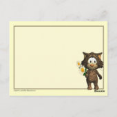 Niedlich Kitty Postkarte (Rückseite)