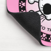 Niedlich Kitty Skull Mousepad (Ecke)