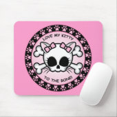 Niedlich Kitty Skull Mousepad (Mit Mouse)