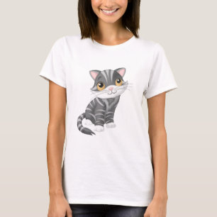 Niedlich Kitty T-Shirt