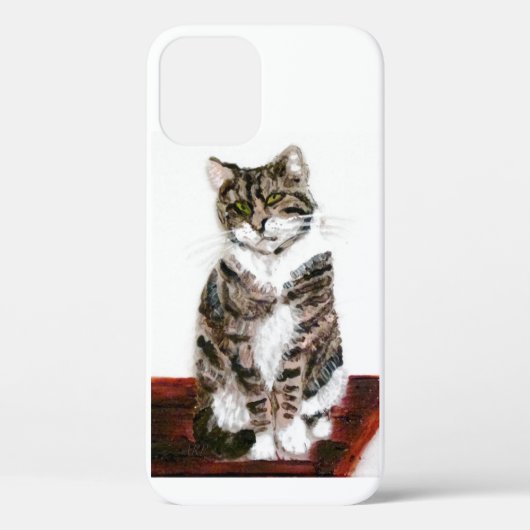 Niedlich Kitty Tabby Cat Case-Mate iPhone Hülle (Rückseite)