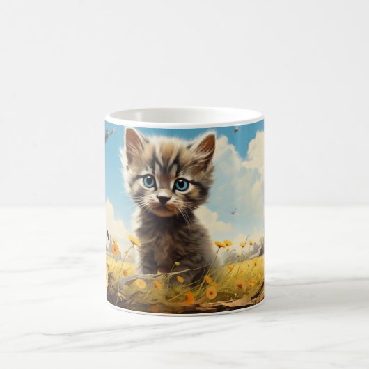 Niedlich Kitty Version 15 Tasse (Mittel)