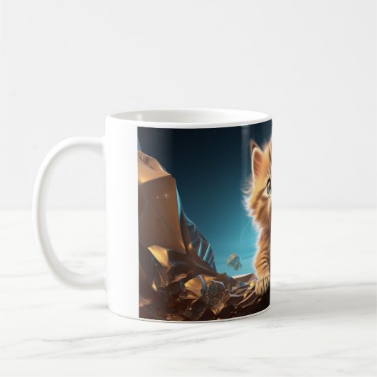 Niedlich Kitty Version 27 Tasse (Links)