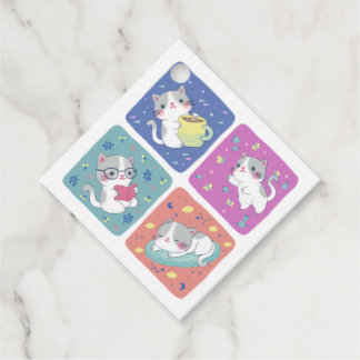 Niedlich Kitty's Besetzte Tagesdarstellung Geschenkanhänger