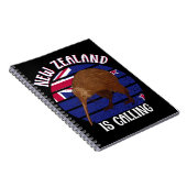 Niedlich Kiwi Bird New Zealand Travel Notizblock (Rechte Seite)