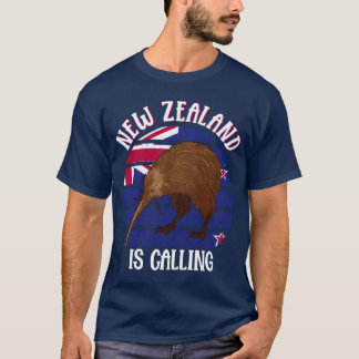 Niedlich Kiwi Bird New Zealandravel T-Shirt