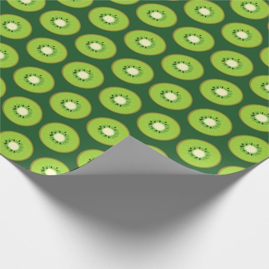 Niedlich Kiwi Geschenkpapier (Ecke)