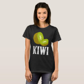 Niedlich Kiwi Kostüm Kiwi Frucht Kiwi Outfit Kiwi T-Shirt (Vorne ganz)