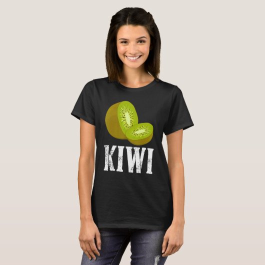 Niedlich Kiwi Kostüm Kiwi Frucht Kiwi Outfit Kiwi T-Shirt (Vorne ganz)