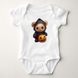 NIEDLICH KLEINE HALLOWEEN TEDDY BEAR BABY STRAMPLER