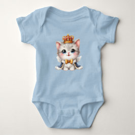 Niedlich kleine Kitten Prince Baby Strampler