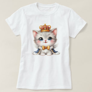 Niedlich kleine Kitten Prince T-Shirt