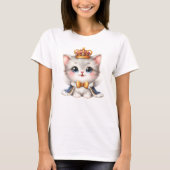 Niedlich kleine Kitten Prince T-Shirt (Vorderseite)