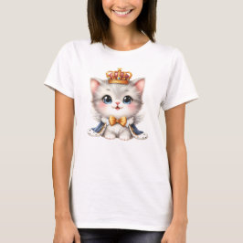 Niedlich kleine Kitten Prince T-Shirt