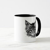 Niedlich kleine Kitten Tasse (VorderseiteRechts)