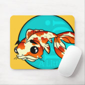 NIEDLICH KLEINE KOI FISH MAUSPAD (Mit Mouse)