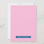 Niedlich kleine Sweet Mouse Kinderdusche Einladung (Rückseite)