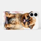 NIEDLICH KLEINE TAN BRÜSSEL GRIFFON DOG Case-Mate iPhone HÜLLE (Rückseite (Horizontal))