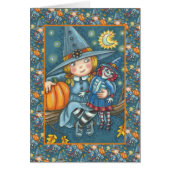 NIEDLICH KLEINE WITCH, RAG DOLL, GLÜCKLICH HALLOWE (Vorne)