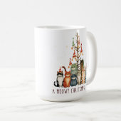 NIEDLICH KLEINER URLAUB CHRISTMAS KITTY CATS KAFFEETASSE (VorderseiteRechts)