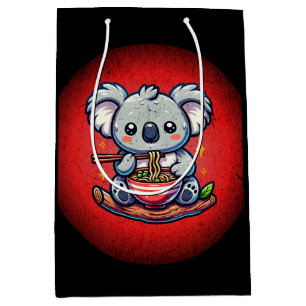 Niedlich Koala aß Ramen Mittlere Geschenktüte