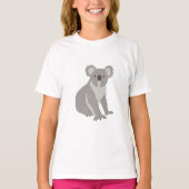 Niedlich Koala Australian Animal T-Shirt (Vorderseite)