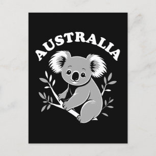 Niedlich Koala - Australien Postkarte
