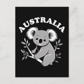 Niedlich Koala - Australien Postkarte (Vorderseite)
