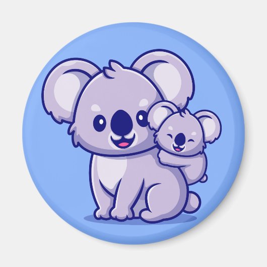Niedlich Koala Bear Magnet (Vorne)