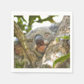 Niedlich Koala Bear Napkins Serviette (Vorderseite)