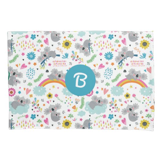 Niedlich Koala Bear Pillowcase Kissenbezug (Vorderseite)