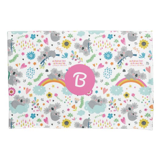 Niedlich Koala Bear Pillowcase Kissenbezug (Vorderseite)