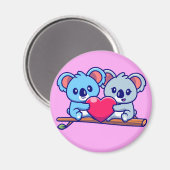 Niedlich Koala Bears Magnet (Vorderseite/Rückseite)