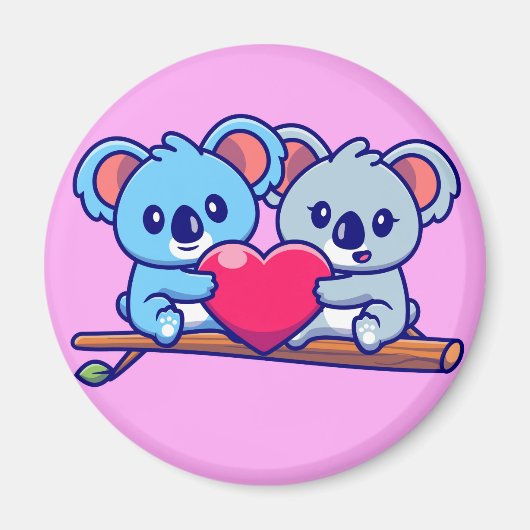 Niedlich Koala Bears Magnet (Vorne)