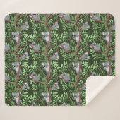 Niedlich Koala Bears Sherpa Blanket Sherpadecke (Vorderseite (Horizontal))