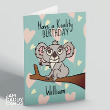 Niedlich Koala Birthday