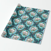 Niedlich Koala Christmas Dreamtime Blue Geschenkpapier (Ungerollt)