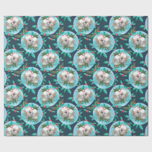 Niedlich Koala Christmas Dreamtime Blue Geschenkpapier
