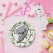 Niedlich Koala Cub Pappteller (Party)