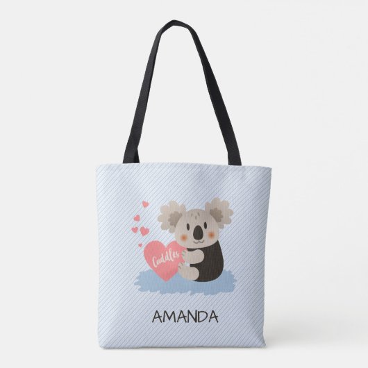 Niedlich Koala Cuddles ID386 Tasche (Rückseite)
