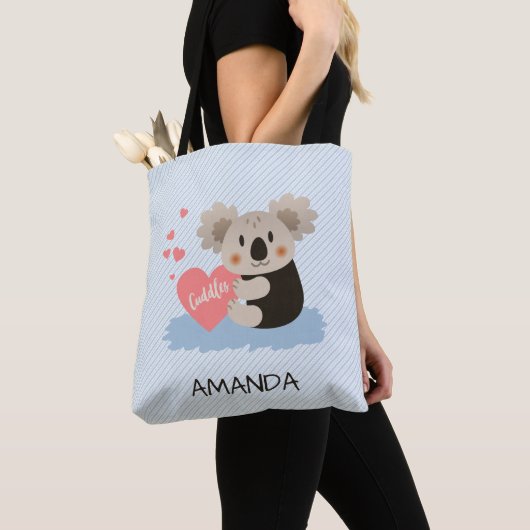 Niedlich Koala Cuddles ID386 Tasche (Von Nahem)