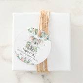 Niedlich Koala Eucalyptus Pink Floral Vielen Dank Geschenkanhänger (Beispiel)