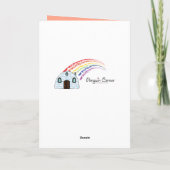 Niedlich Koala Happy Birthday Karte (Rückseite)