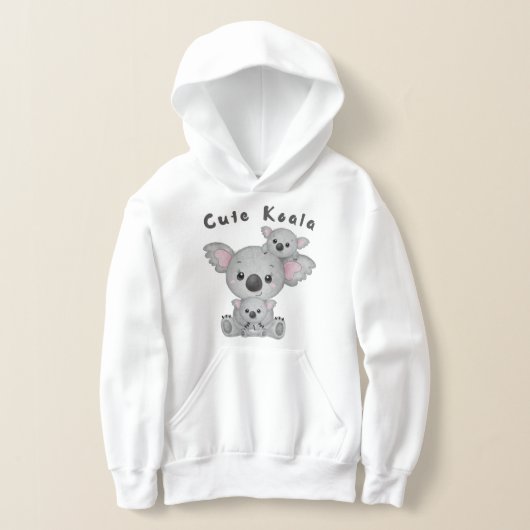 Niedlich Koala Hoodie (Ablage )