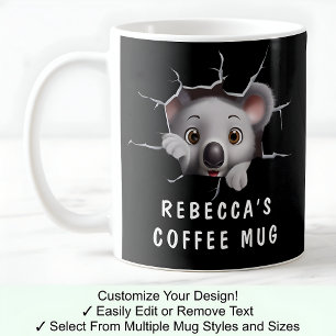 Niedlich Koala in einer Tasse! Neuheit für Koala L Kaffeetasse