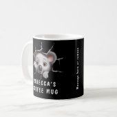 Niedlich Koala in einer Tasse! Neuheit für Koala L Kaffeetasse (Vorderseite Links)