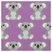 Niedlich Koala Kids Cartoon Stoff (Nahaufnahme)