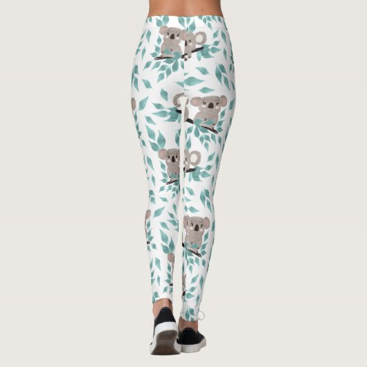 Niedlich Koala Leggings (Rückseite)