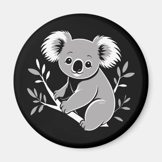 Niedlich Koala Magnet (Vorne)