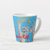 Niedlich Koala Merry Koalamus Weihnachtsferien Lat Milchtasse (Rechte Ecke)